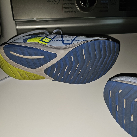 New Balance Blue and Yellow Running Shoes - Picture 8 of 8